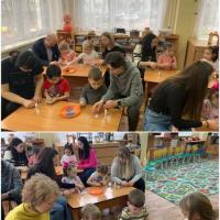 Модульная аппликация "Зонтик"